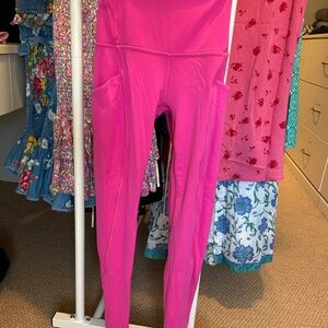 Lululemon Wundertrain Pink Leggings - Size 0